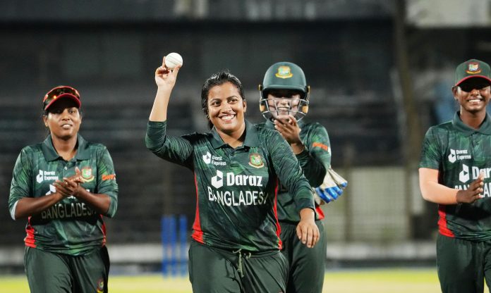 BAN vs PAK: Nahida Akter's fifer helped Bangladesh win. (Image: BCB)