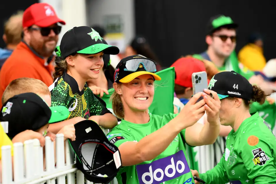 Sophie Day had a 'field day' with the ball for the Stars. [Image: Getty]